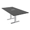 Skutchi Designs 35.5 in W, 71.5 in L, 29 in H, Engineered Wood Top, Grey HAR-REC-36x72-T-ELEC-ASIANNIGHT - alternate 1